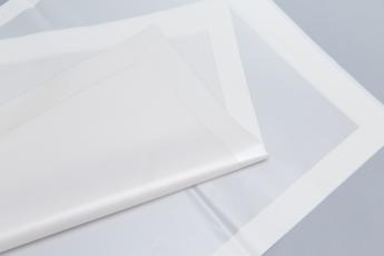 Купить Пленка матовая 58смх58см 10 листов, кант 50 белый Пленка матовая 58смх58см 10 листов, кант 50 белый